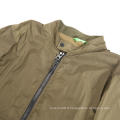 Jacket et veste d&#39;automne à glissière en nylon de mode masculine et à la mode